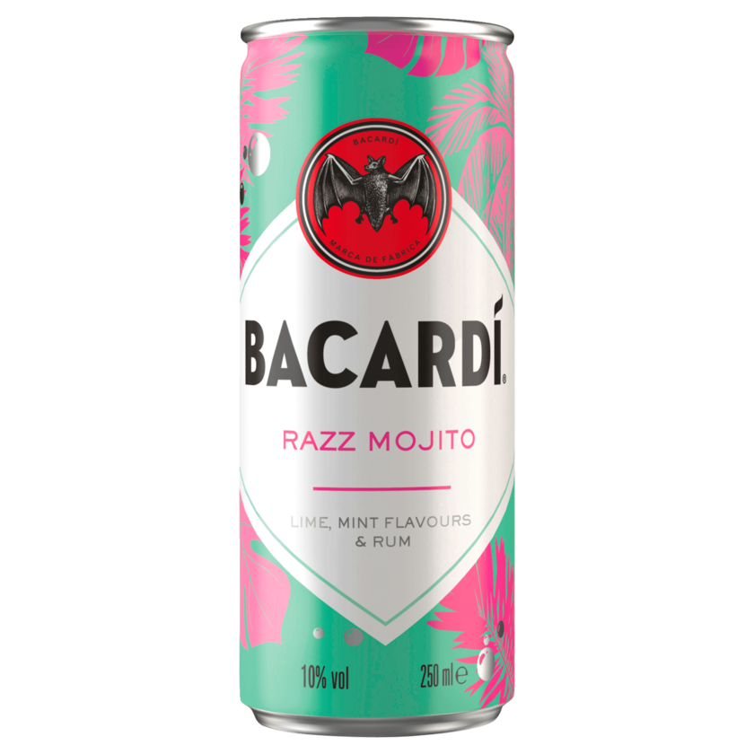 Bacardi Razz Mojito 0,25l